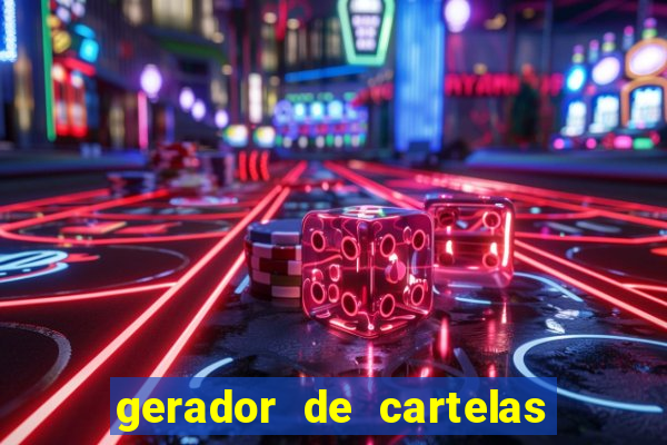 gerador de cartelas de bingo 1 a 99